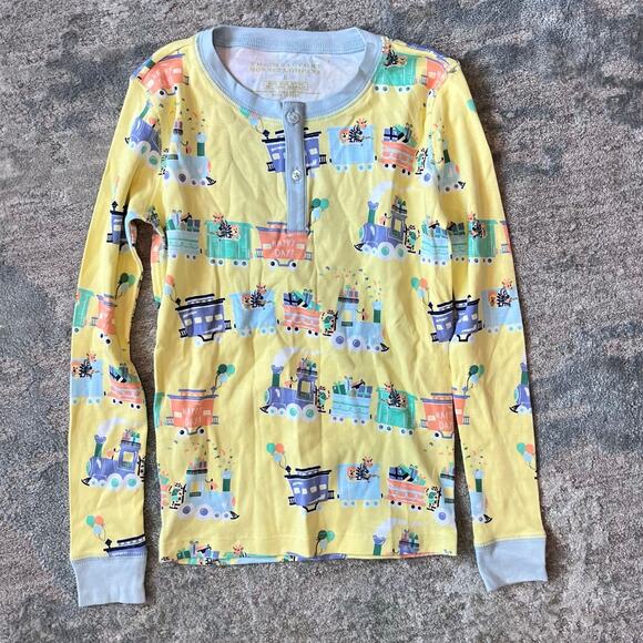 TBBC Sutton's Sweet Dream Pajamas Set Party Train with Buckhead Blue 8 NWOT - Picture 2 of 9